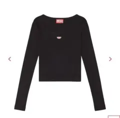 DIESEL ブラック 長袖Tシャツ