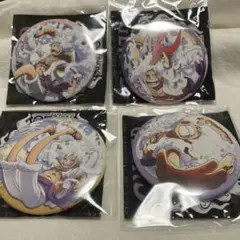 ワンピース　ONE PIECE 輩缶バッジ　ルフィ　ギア5 GEAR5