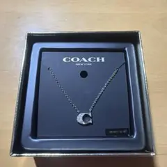 COACH ネックレス Cロゴ シルバーカラー