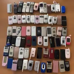 レトロ携帯電話 ガラケー まとめ売り 大量セット74台