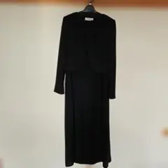 ブラック喪服　マキシ丈　フォーマル