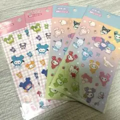 【正規品】TWICE　サンリオ　シール　新品未使用4枚