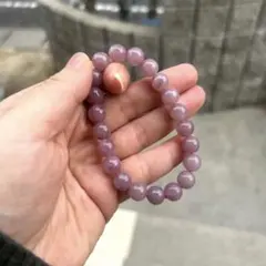 パープル ローズクォーツ　ブレスレット 天然石