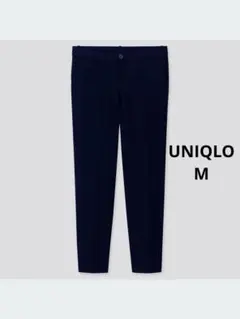 UNIQLO ユニクロ　EZYリラックスフィットアンクルパンツ M 黒ブラック