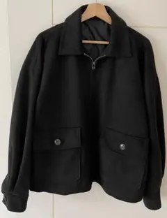 SENSE OF PLACE ジャケット　スウェード生地　黒　Mサイズ