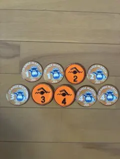 バラ売り JSS あゆみスイミングスクール 進級ワッペン 100円 - メルカリ