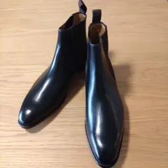 カルロスサントス　CarlosSantos 黒 レザー サイドゴアブーツ　未使用