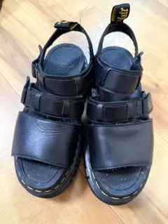 どらまる 最安値 Dr. Martens ハラコ厚底サンダル 25センチ どらまる様専用 最安値 Dr. Martens ハラコ厚底サンダル 25センチ