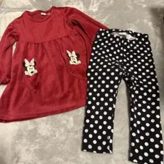 H&M ミニー ワンピースとレギンスセット