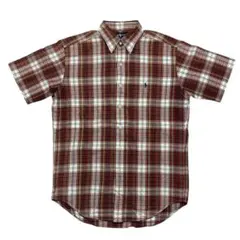 ラルフローレン BLAKE ボタンダウン 半袖 チェックシャツ M