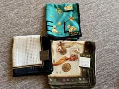 CELINE ハンカチ 3枚セット