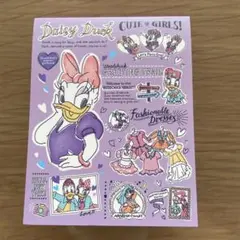 Disney デイジーダック　ミニメモ帳　ディズニー