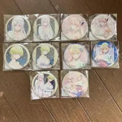 魔都精兵のスレイブ ゲマくじ 缶バッジ 出雲天花 羽前京香 10点セット