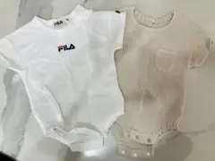 半袖ロンパース　70cm 韓国ファッション　FILA