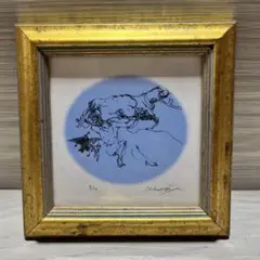山本容子　銅版画　「Driving Lucas」 伊勢丹オリジナル 山本容子 銅版画 「Driving Lucas」 伊勢丹オリジナル - メルカリ