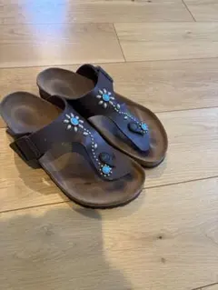 新品未使用】BIRKENSTOCK GIZEH スタッズカスタム 正規品 - メルカリ