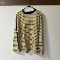 メンズロングTシャツ　ボーダー　チャオパニックティピー