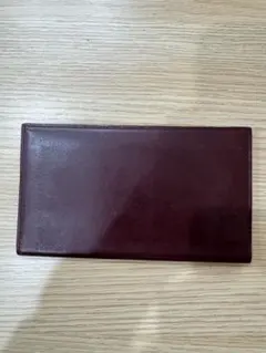 JAL DUTY FREE SHOP 長財布 札入れ ワインレッド 昭和レトロ