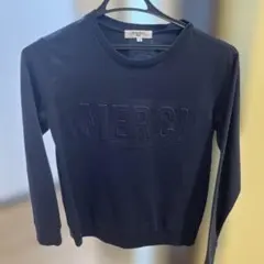 NATURAL BEAUTY BASIC MERCIトレーナー M ネイビーのサムネイル