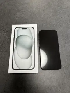 Apple iPhone 15 ブラック本体 128GB ＳＩＭフリー