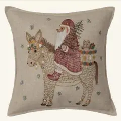 コーラル＆タスク「5匹のキャリアキャット」クッションカバー（カバーのみ）NY19 コーラル＆タスク「5匹のキャリアキャット」クッションカバー（カバー