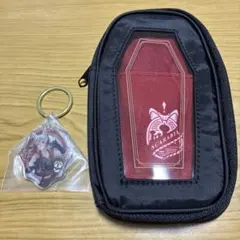 一番くじ　ツイステ　カリム　F賞　キーホルダー　B賞　アクスタポーチ　スカラビア