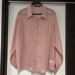 羽織りシャツ レディース