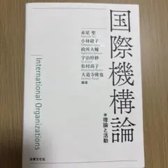 国際機構論 理論と活動