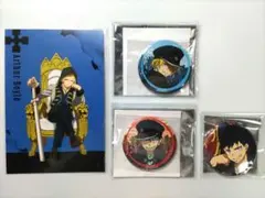炎炎ノ消防隊 森羅 アーサー ポスカ 缶バッジ セット