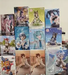 【新品・未開封】初音ミク 葬送のフリーレン等 フィギュアまとめ売り 12点