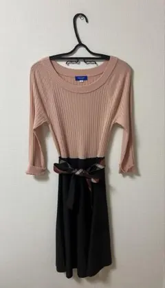 ピンク　ワンピース　ブルーレーベルクレストブリッジ