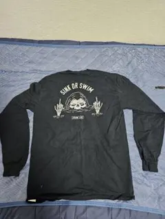 LURKING CLASSラーキングクラス スカル ストリートロンＴ 黒