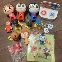 ○アンパンマン キャラクターグッズ まとめ売り フィギュア 知育玩具