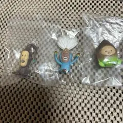 こびとづかん おすわりマスコットガチャ3個セット