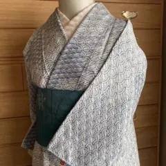 洗える着物 小紋