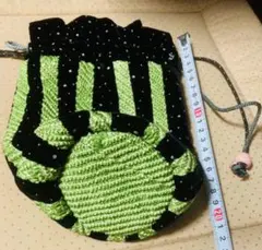 昭和レトロ　新品未使用品　巾着　小物入れ　ハンドメイド　化粧ポーチ　値下げ