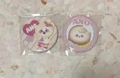NiziU NIZOO アヤカ アノ 缶バッチ 缶バッジ ポップアップ