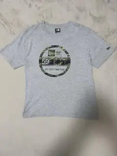 ニューエラ 59FIFTY Tシャツ グレーカモフラ Mのサムネイル