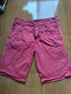 チ*ボ様 ARMANI JEANS HIDDEN ショートパンツ ワインレッドのサムネイル