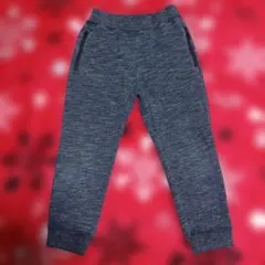 ダークグレー スウェットパンツ サイドポケット付き