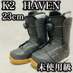 美品✨K2 HAVEN/ヘブン BOA /ボア　スノーボードブーツ　WNNS ケーツー HAVEN BLACK 6 B200302401 20-21年モデル レディース