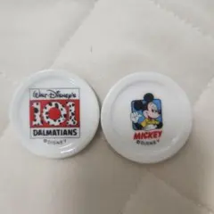 ディズニー 101匹わんちゃん ミッキー ミニチュアお皿 2個セット