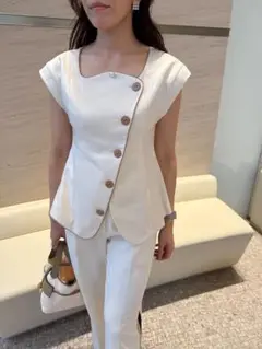 TRESORbylana Yラインブラウスジャケット　Ivory