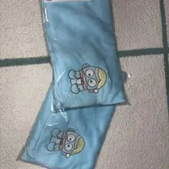 サンリオキャラクター ハンギョドン　フェイスタオル 水色