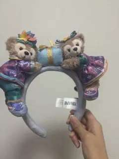 香港ディズニー20周年ダッフィーフレンズカチューシャ