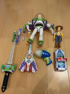 トイストーリー　おもちゃ　人形　フィギュア　まとめ売り　トーキング　動作確認のサムネイル
