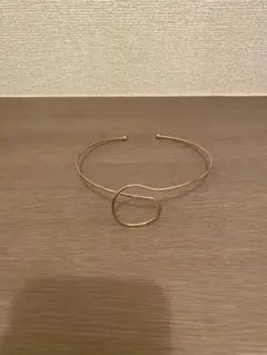 ゴールド オープンデザイン チョーカー