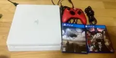 PlayStation 4 ホワイト 本体 + ゲーム2本