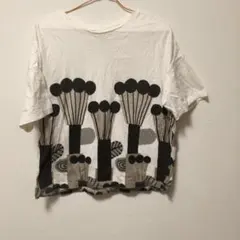 marimekko × UNIQLO 花柄Tシャツ M