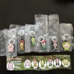カプセルトイ　めじるしラバーマスコット【こびとづかん】全6種コンプリート　新品